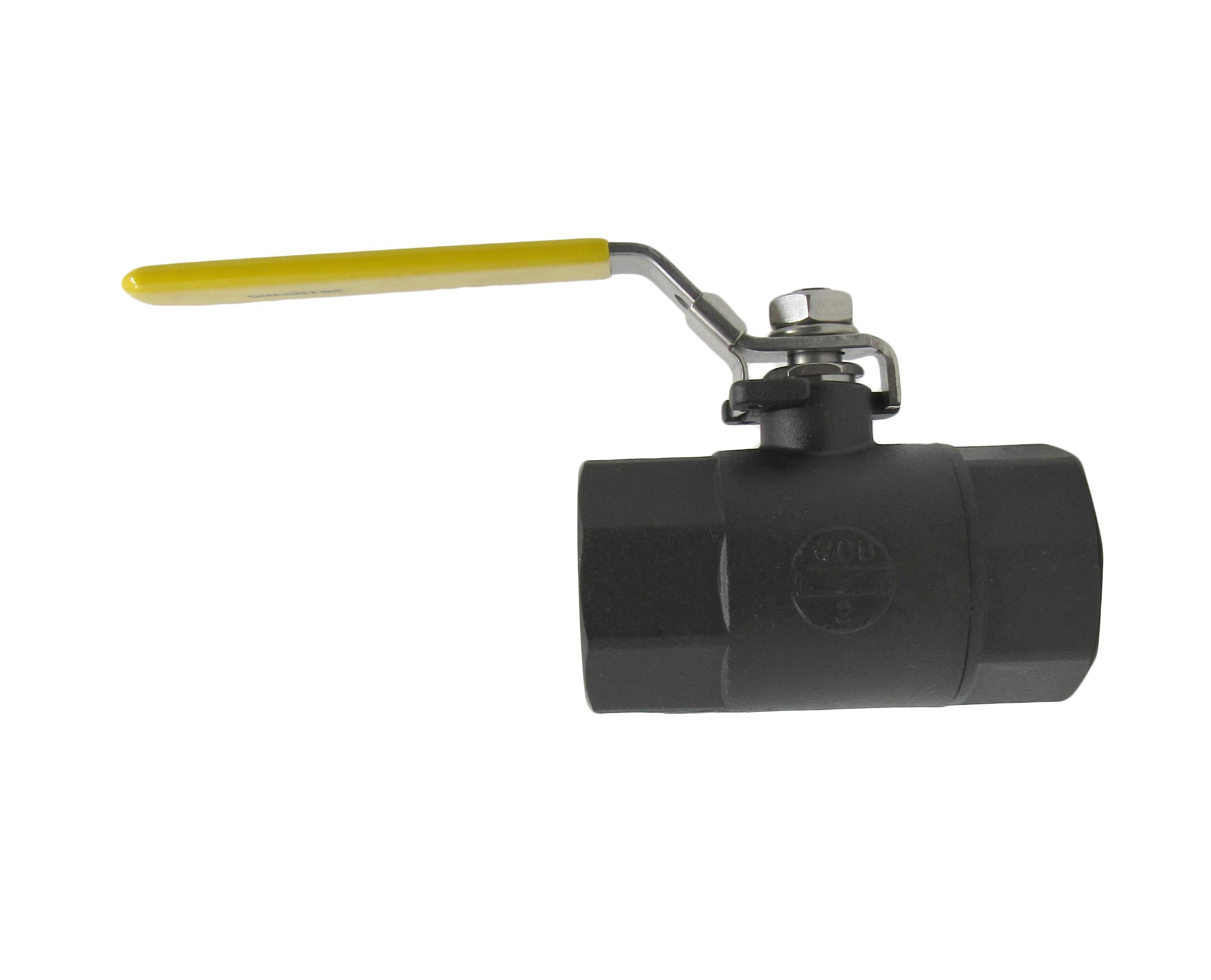 1/4" Ball Valve, Carbon Steel, Standard Port Threaded 2000# TCI # TC-0612C