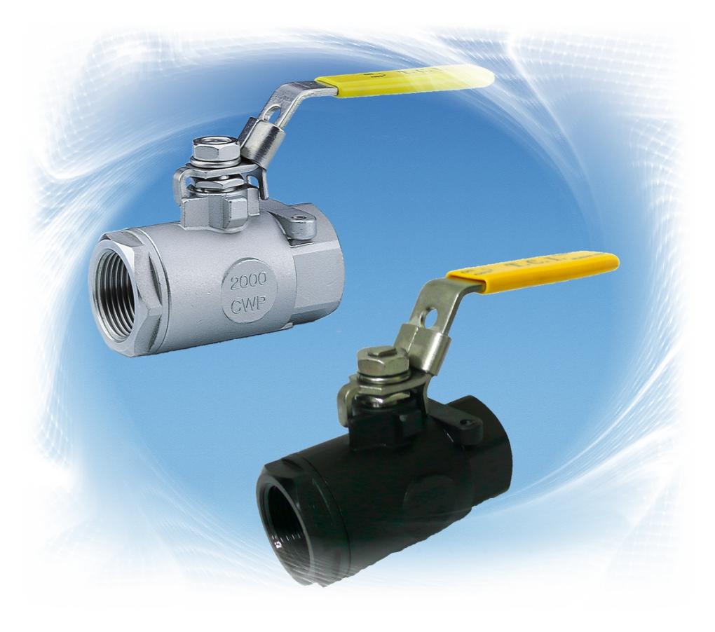3/4" Ball Valve, Stainless Steel, Standard Port Threaded 2000# TCI # TC-0612M