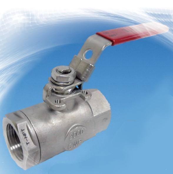 2" Ball Valve, Stainless Steel, Steam Rating: 250# WSP, Threaded 1500# TCI # TC-0712M