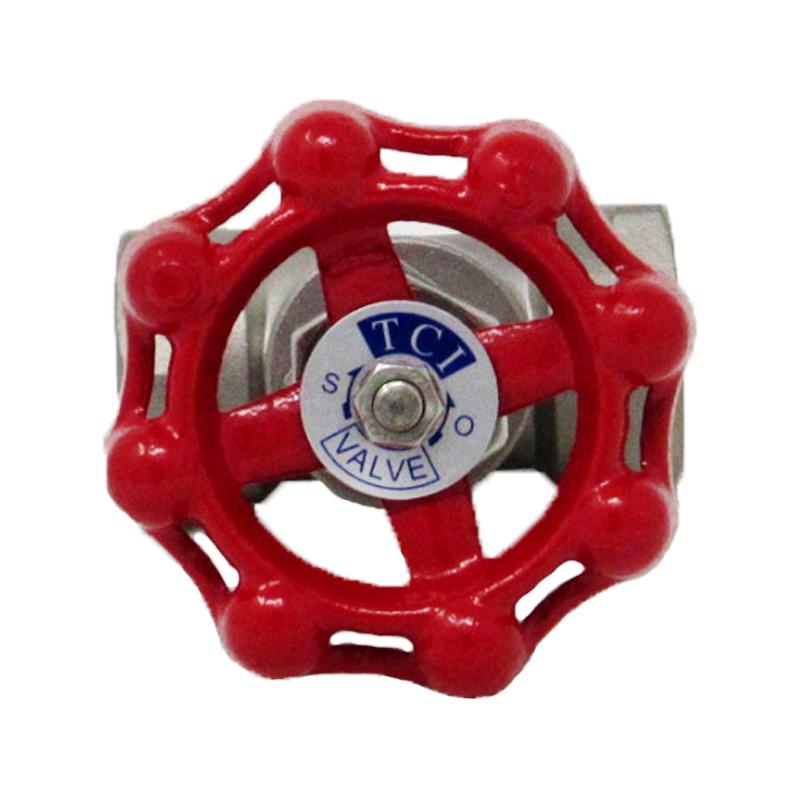 1/2" Globe Valve, Stainless Steel Threaded 200# TCI # TC-GB