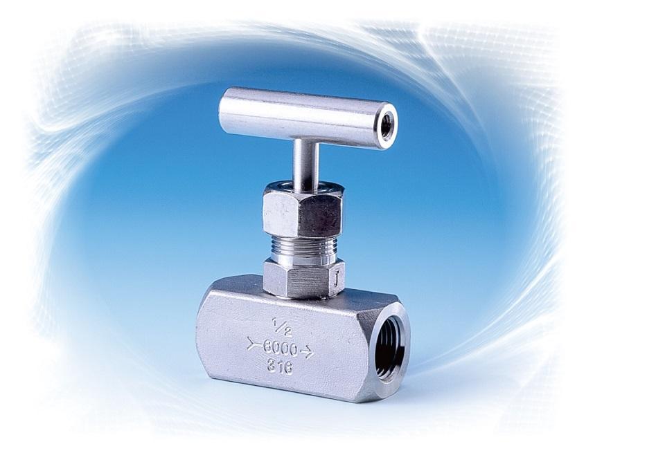 1" Needle Valve 316 Stainless Steel 6000# Threaded End API 598 TCI # TC-NDL