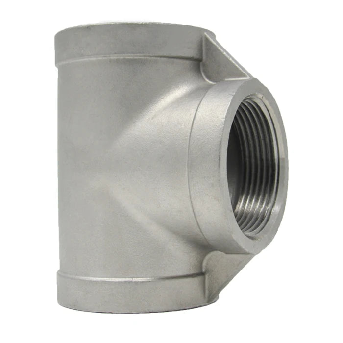 Stainless Tee 150# Threaded Fitting - Alternate View