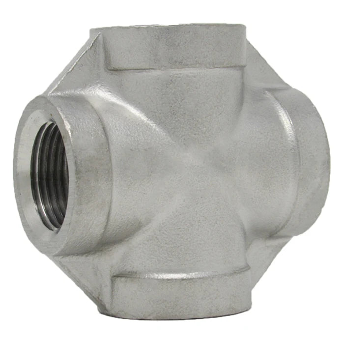Stainless 150# Threaded Cross