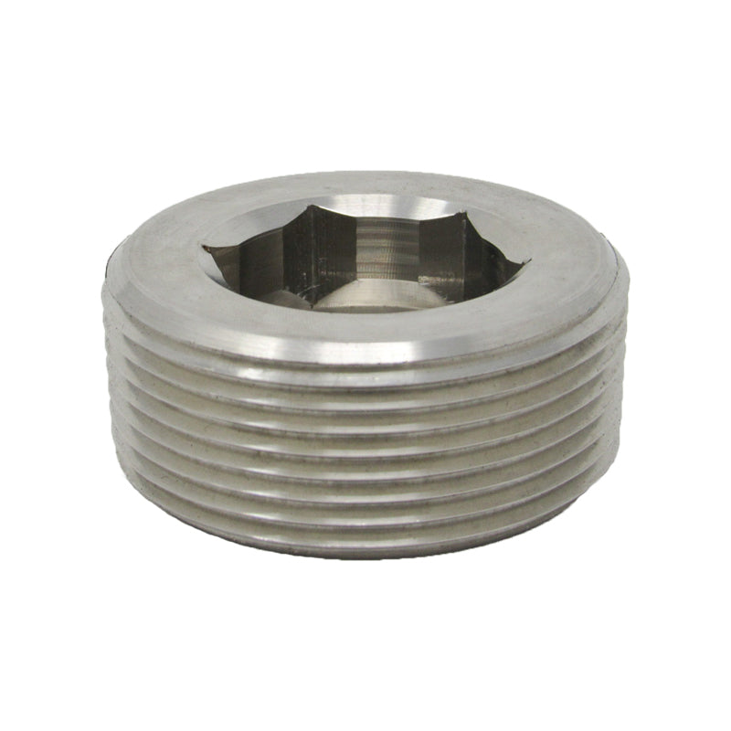 2-1/2" Countersunk Plug, Threaded 304L A/SA182 Pipe Fitting