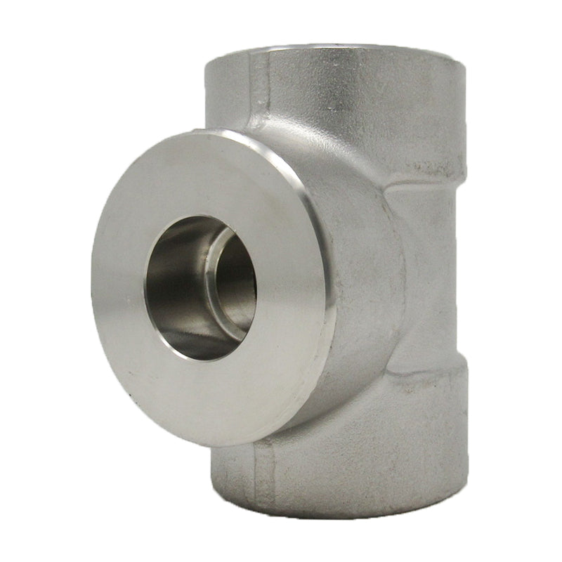 Stainless Steel Socketweld Reducing Tee 3000# 304L