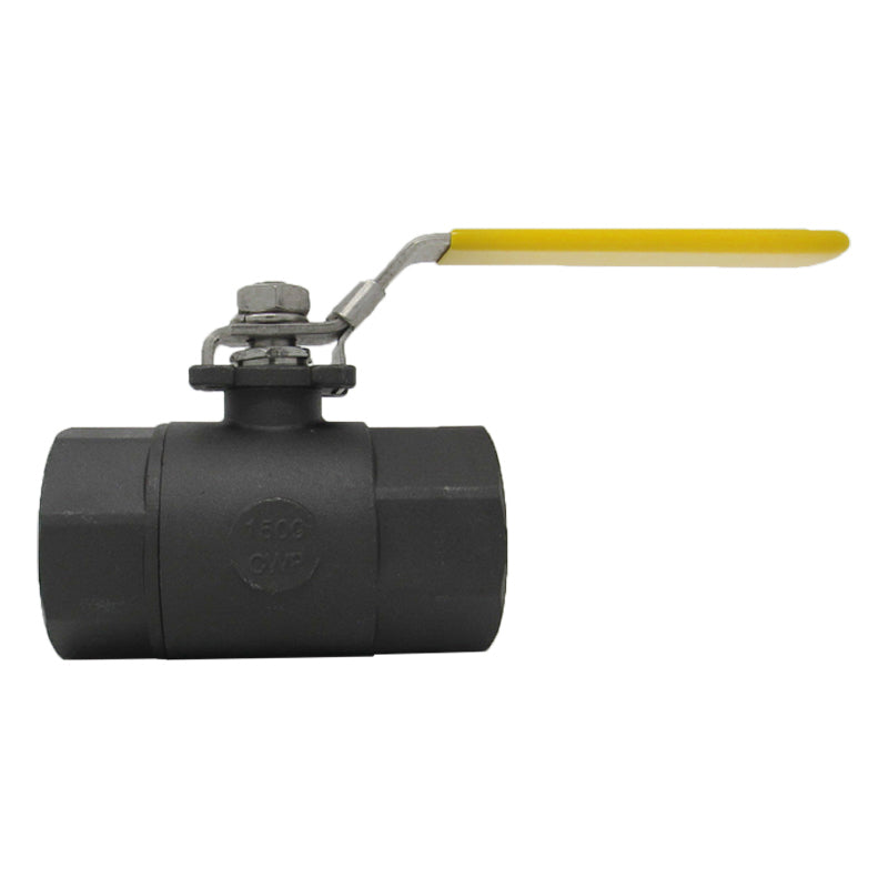1-1/4" Ball Valve, Carbon Steel, Standard Port Threaded 1500# TCI # TC-0612MC