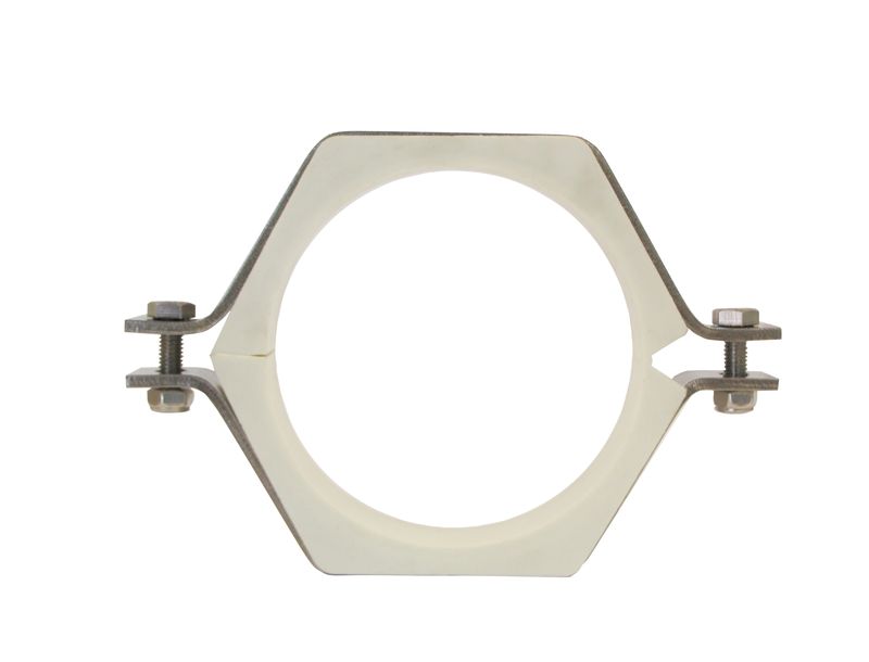1" Sanitary Tube Hanger with Polypropylene Insert 304 SS THP 3A
