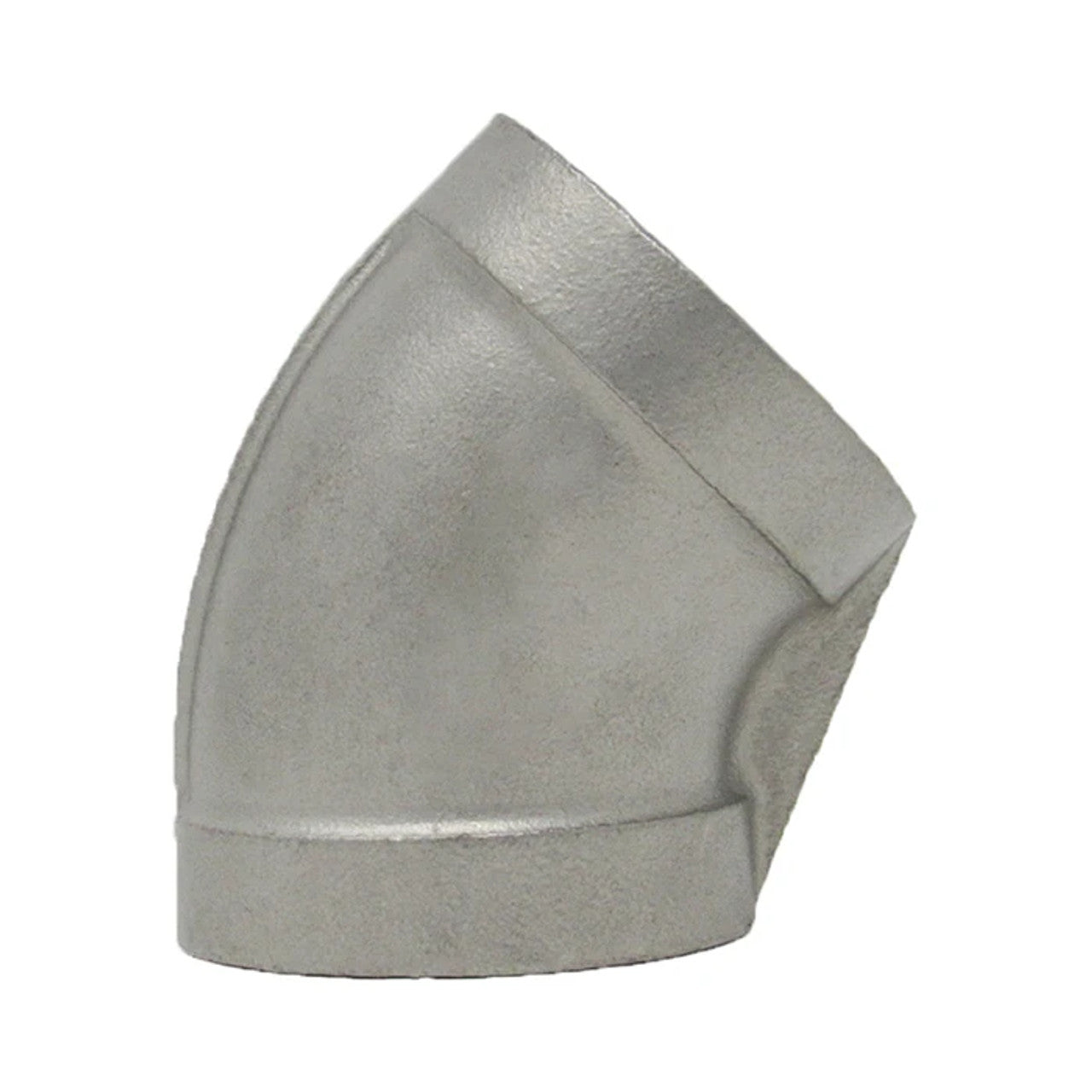 6" 45 Elbow 316 Stainless Steel 150# Threaded Cast Pipe Fitting