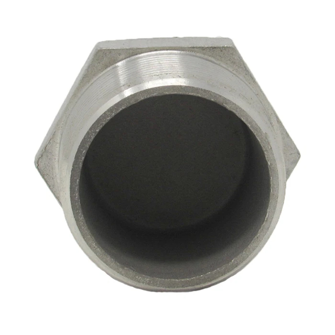 6" Hex Plug 316 Stainless Steel 150# Threaded Cast Pipe Fitting