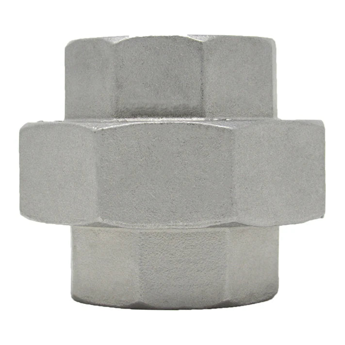 Stainless Union 150# Threaded Fitting - Side View