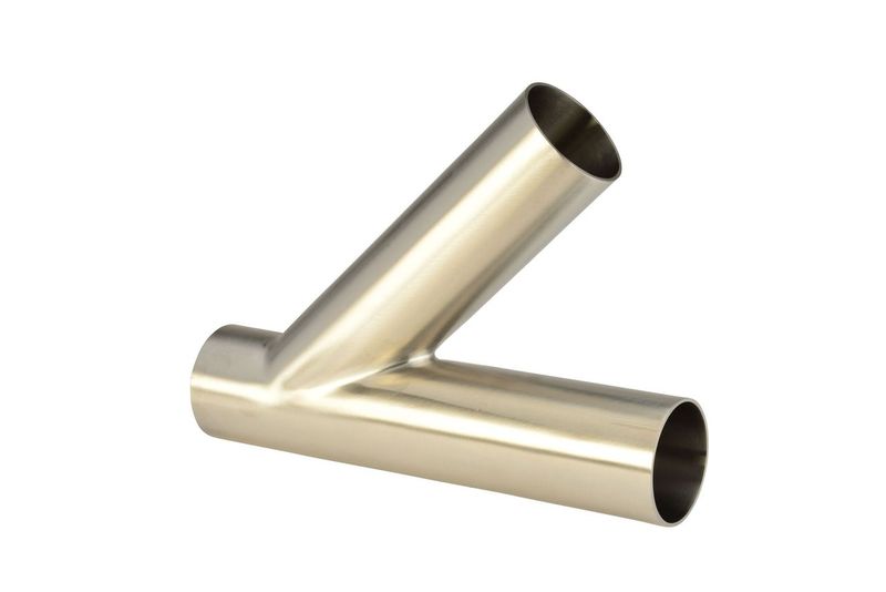 4" Butt-Weld Lateral - Polished -316L 3-A Sanitary #W628WA-4-7