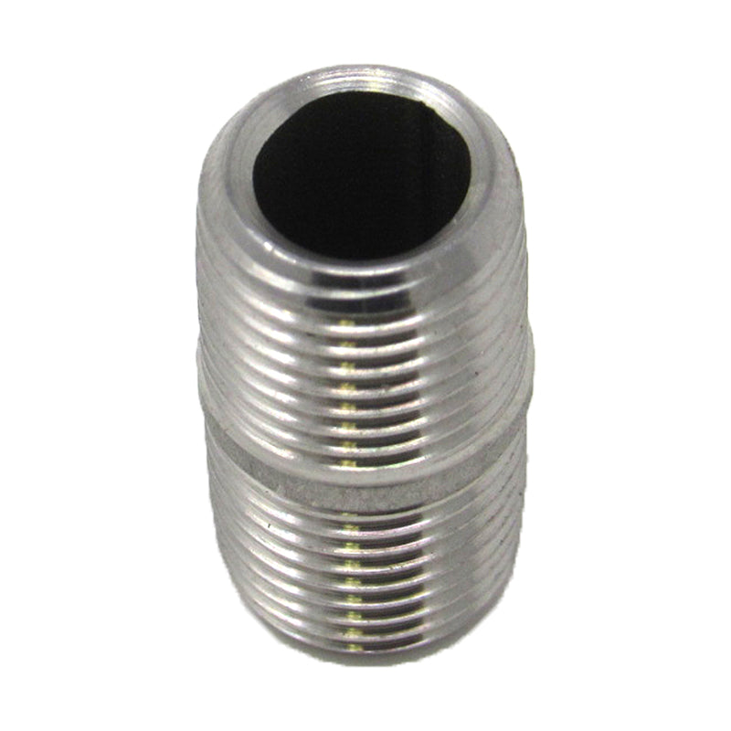 1/8" x Close (3/4") Nipple, Stainless Steel Sch 40 Threaded Both Ends (TBE) 304L NPT