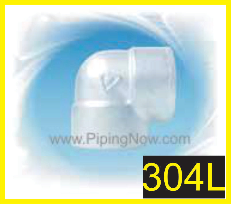 Stainless Steel Socketweld 90 Elbow 3000# 304L
