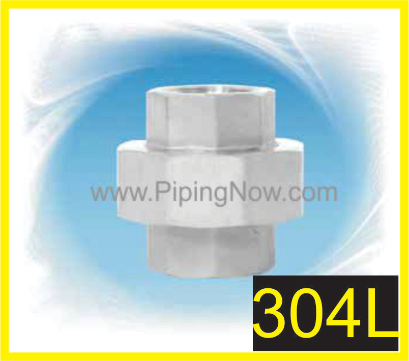 Stainless Steel Socketweld Union 3000# 304L