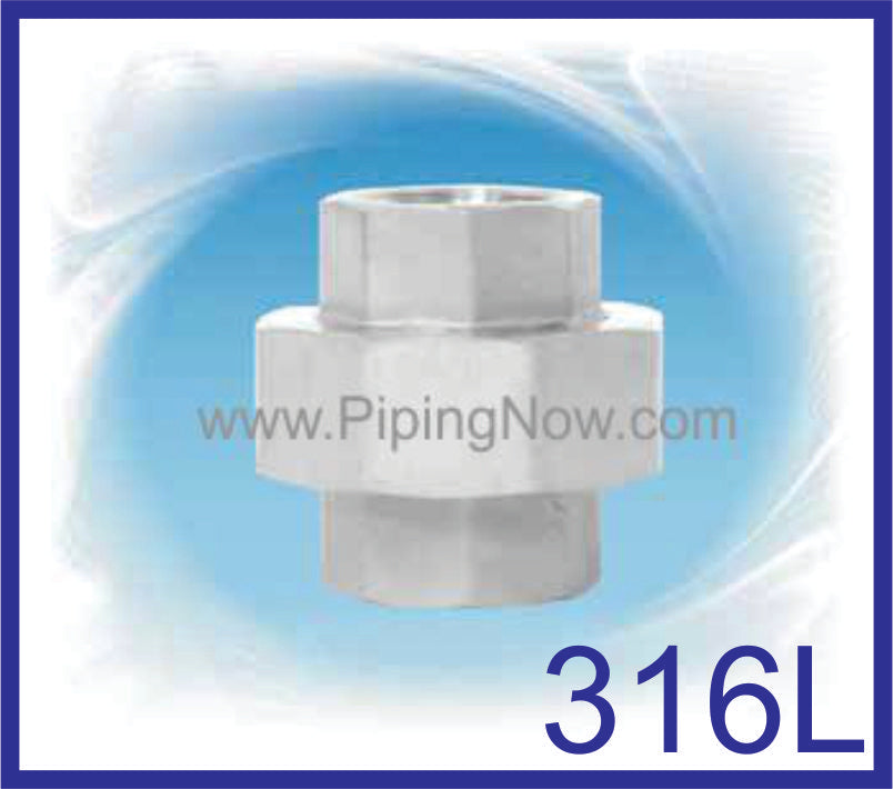 Stainless Steel Socketweld Union 3000# 316L