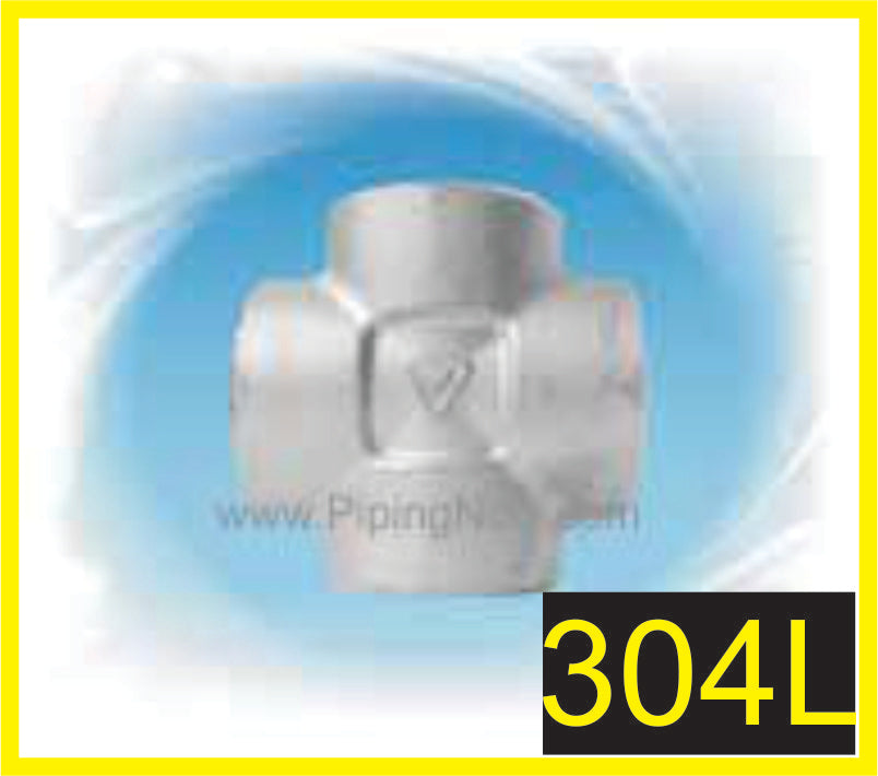 Stainless Steel Socketweld Cross 3000# 304L