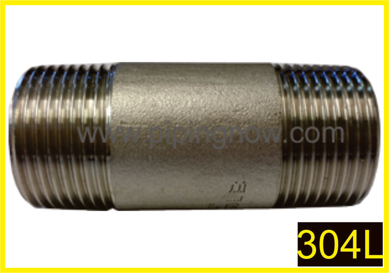 Stainless Nipple Schedule 80 304L