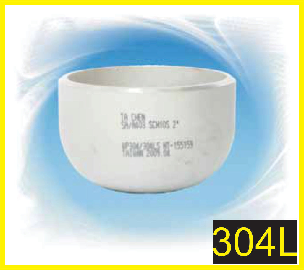 Buttweld Cap 304L Stainless