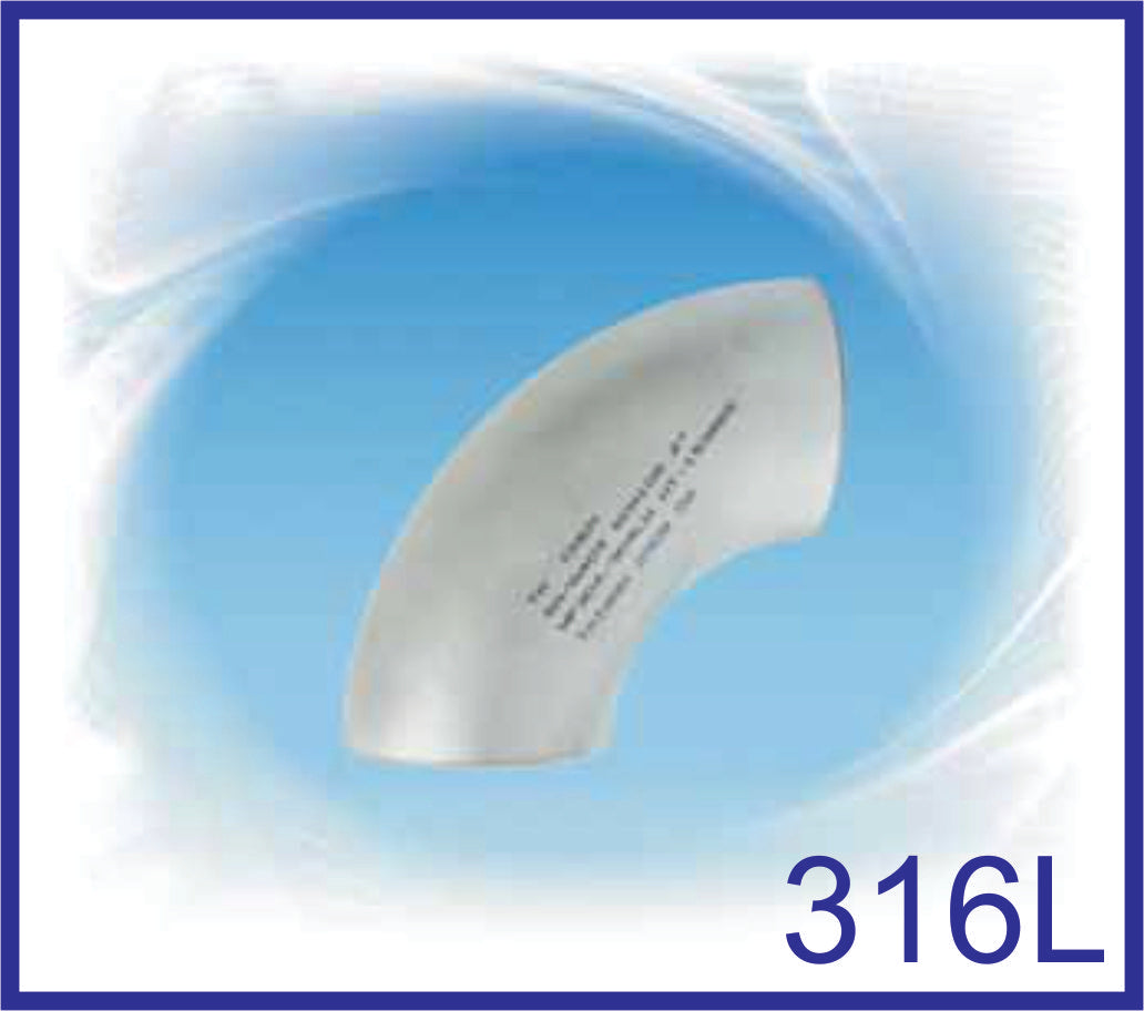 90 Elbow (LR) Stainless Steel 316L