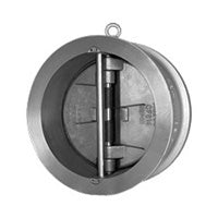 5" Wafer Check Cast Steel /Stainless Steel with Buna Seat 150/300# design Dual Disc Titan CV44CSB