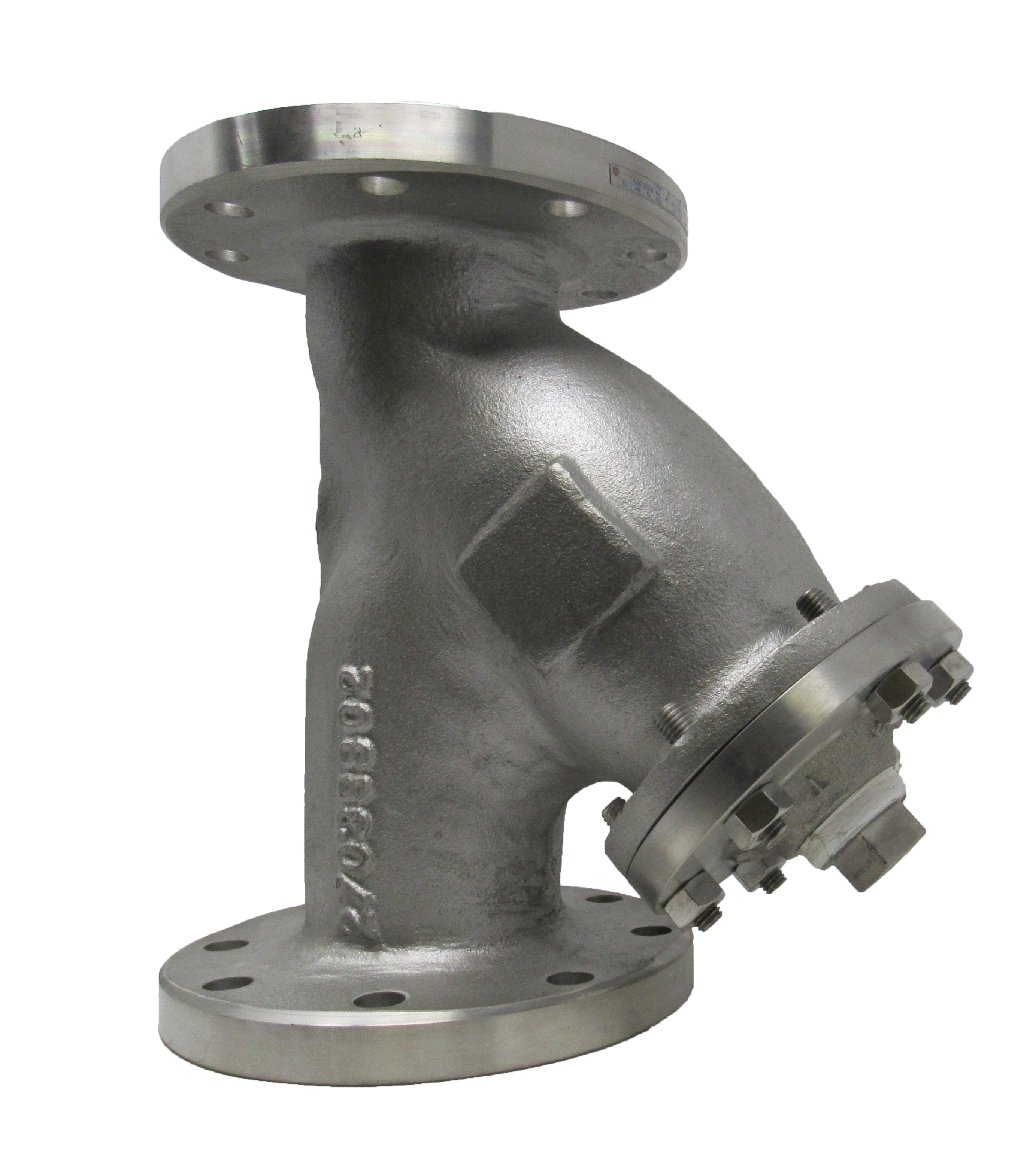 2-1/2" Y Strainer 150# Flanged 316 Stainless Steel TCI TC-YSF