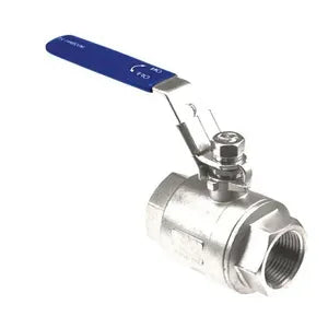 2-Way WOG Stainless Ball Valve, 1000psi rated, 316 Stainless, 1" NPT - LV2BN1-2T