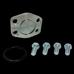 Zero PSI Shipping Plate, Carbon Steel, Straight, 3" C61 Flange, Kit with Flange, Bolts, O-Rings - SP-48U