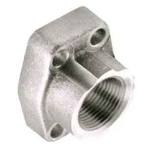 1/2" SAE x 1/2" Code 62 SAE ORB Threaded Flange, Stainless Steel, O-Ring Groove, Kit - W48-8-8U-SS