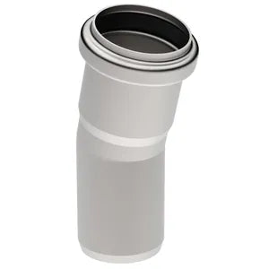 Blucher® 820.015.040 S, B1.5-15-316 Type 820.015 15 deg Bend, 40 mm Nominal, Push-Fit End Style, 316/316L Stainless Steel