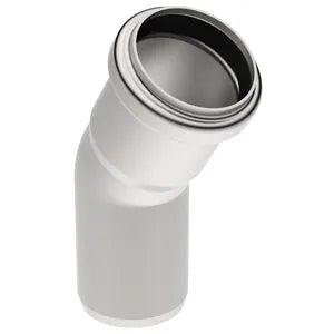 Blucher® 820.030.040 S, B1.5-30-316 Type 820.030 30 deg Bend, 40 mm Nominal, Push-Fit End Style, 316/316L Stainless Steel