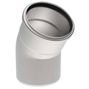 Blucher® 820.030.110 S, B4-30-316 Type 820.030 30 deg Bend, 110 mm Nominal, Push-Fit End Style, 316/316L Stainless Steel