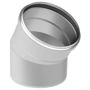 Blucher® 820.030.315 S, B12-30-316 Type 820.030 30 deg Bend, 315 mm Nominal, Push-Fit End Style, 316/316L Stainless Steel