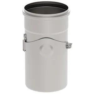 Blucher® 840.200.200 S AP-316, AP-8-316 Straight Pipe With EPDM Sealing Ring, Import, Pickling/Passivation, Push-Fit Socket End Style, 316/316L Stainless Steel
