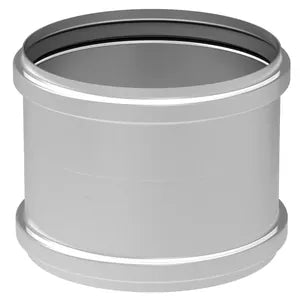 Blucher® 842.315.315 S DSC-316, DSC-12-316 Double Slip Coupling With EPDM Sealing Ring, 12 in Nominal, Push-Fit Socket End Style, 316/316L Stainless Steel, Import