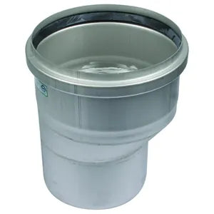 Blucher® 850.250.200 S ER-316, ER-8x10-316 Eccentric Reducer With EPDM Sealing Ring, 10 x 8 in Nominal, Push-Fit Socket End Style, 316/316L Stainless Steel, Import