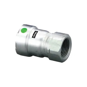 MegaPress® 90265 Adapter, 3/4 in, Press x FNPT, 316 Stainless Steel, Import - (Only sold in box quantities of 10)