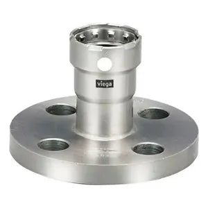 MegaPress® 91190 Model 6859 Flange, 1-1/4 in Nominal, Press End Style, 316 Stainless Steel, Import