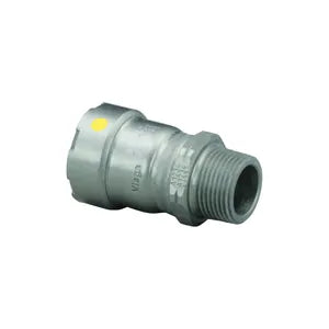 MegaPress® 25126 Pipe Adapter, 2 in, Press x MNPT, Carbon Steel, Import