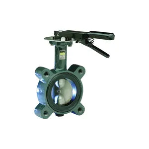 ProPress® 22075 Butterfly Valve, 3 in, Flanged, Ductile Iron Body, Import