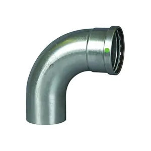 ProPress® 80530 90 deg Street Elbow, 4 in, Fitting x Press, 316 Stainless Steel, Import