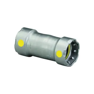MegaPress® 25036 Pipe Coupling, 3/4 in Nominal, Press End Style, Carbon Steel, Import - (Only sold in box quantities of 10)