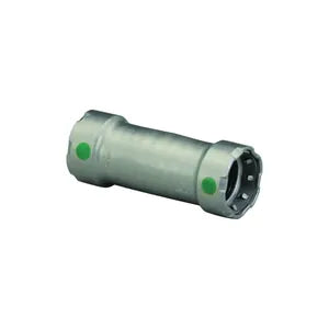 MegaPress® 25080 Extended Coupling, 1 in Nominal, Press End Style, Carbon Steel, Import - (Only sold in box quantities of 5)