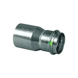 ProPress® 80165 Pipe Reducer, 1 x 1/2 in, Fitting x Press, 316 Stainless Steel, Import - (Only sold in box quantities of 10)