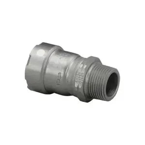 MegaPress® 84245 Model 5911 Adapter, 1/2 in Nominal, Press x MNPT End Style, Carbon Steel, Import - (Only sold in box quantities of 10)