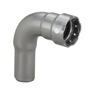 MegaPress® 84875 Model 5916.1 Street Elbow, 1/2 in Nominal, Press x FTG End Style, Carbon Steel, Import - (Only sold in box quantities of 10)