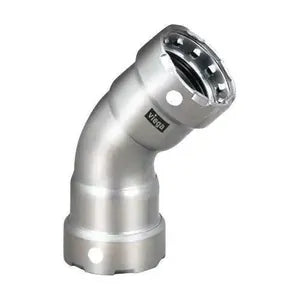 MegaPress® 91765 Model 6826 Elbow, 1 in Nominal, Press End Style, 316 Stainless Steel, Import - (Only sold in box quantities of 5)