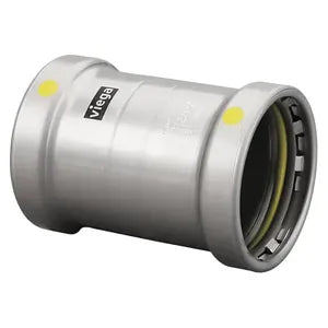 MegaPress® 28795 Model 6615.5XL Coupling, 4 in Nominal, Press End Style, Carbon Steel, Import