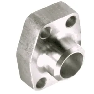 1" Sch. 80 Pipe x 1" Code 61 Butt Weld Pipe Flange, Carbon Steel, Flat Face, No Bolts/O-Rings - W23-16