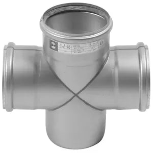 Stainless Steel Cross Double Tee