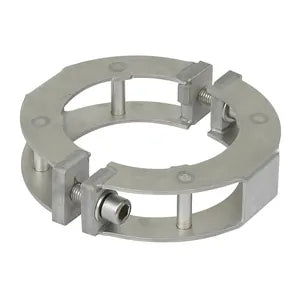 Blucher® 847.001.110 PC Series, PC-4 Peak Pressure Pipe Clamp, 4 in Pipe, 304 Stainless Steel, Pickling/Passivation